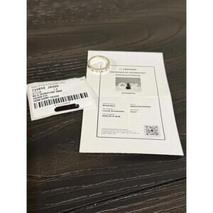 Gucci Signature Sterling Silver Ring Size 14